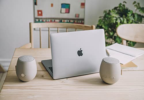 KREAFUNK (クレアファンク) 国内正規品 aJAZZ Qi ワイヤレスポータブルスピーカー Bluetooth5.0 IPX5レベル 防水設計 TWS 2台同時接続可 Type-C充電 SDGs IVORY SAND アイボリーサンド