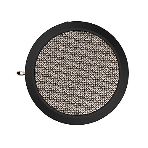 KREAFUNK (クレアファンク) 国内正規品 aJAZZ Qi ワイヤレスポータブルスピーカー Bluetooth5.0 IPX5レベル 防水設計 TWS 2台同時接続可 Type-C充電 SDGs ブラック