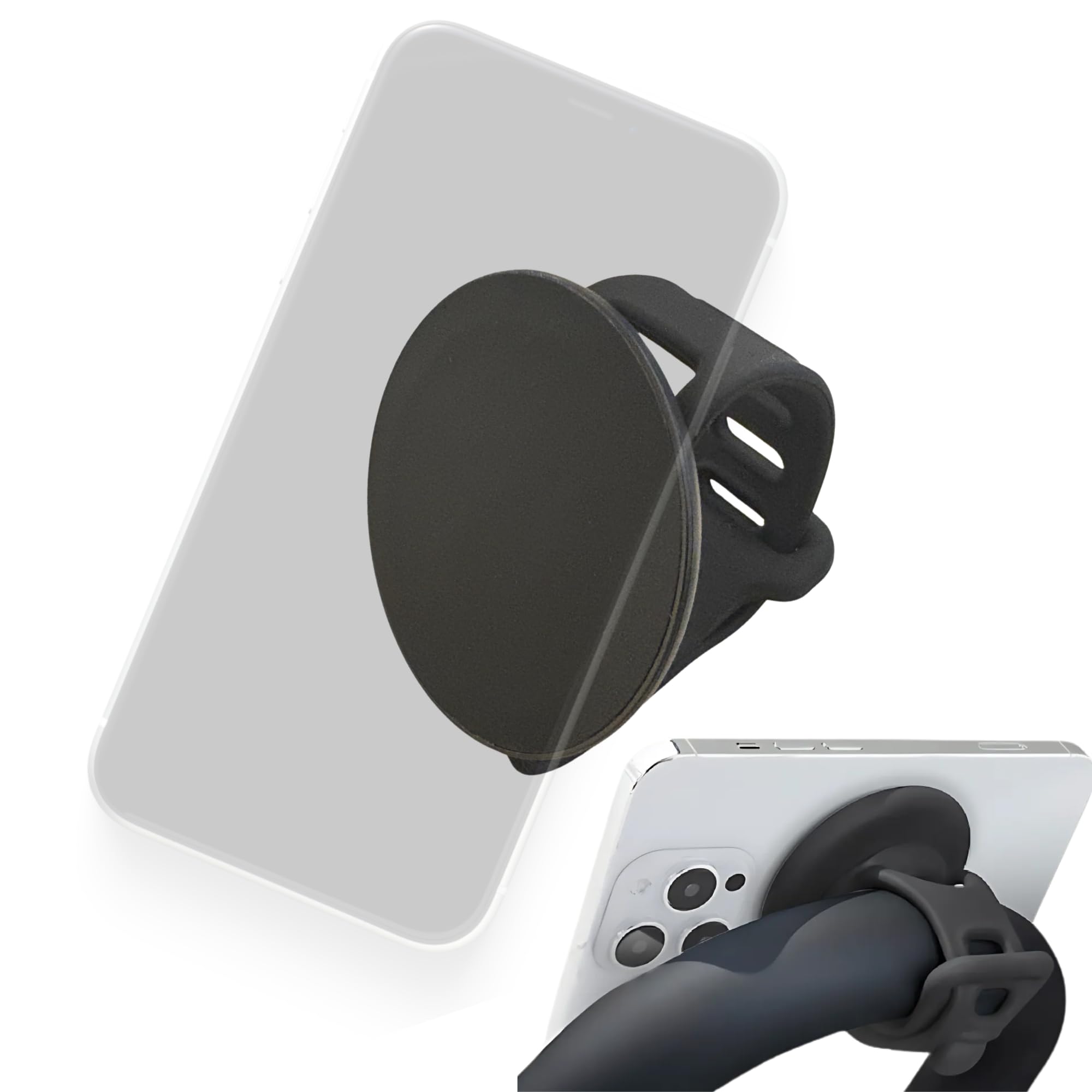 AT Product ベビーカー スマホホルダー magsafe対応 マグネット スマホスタンド スマホ ベビーカー 取り付け簡単 工具不要