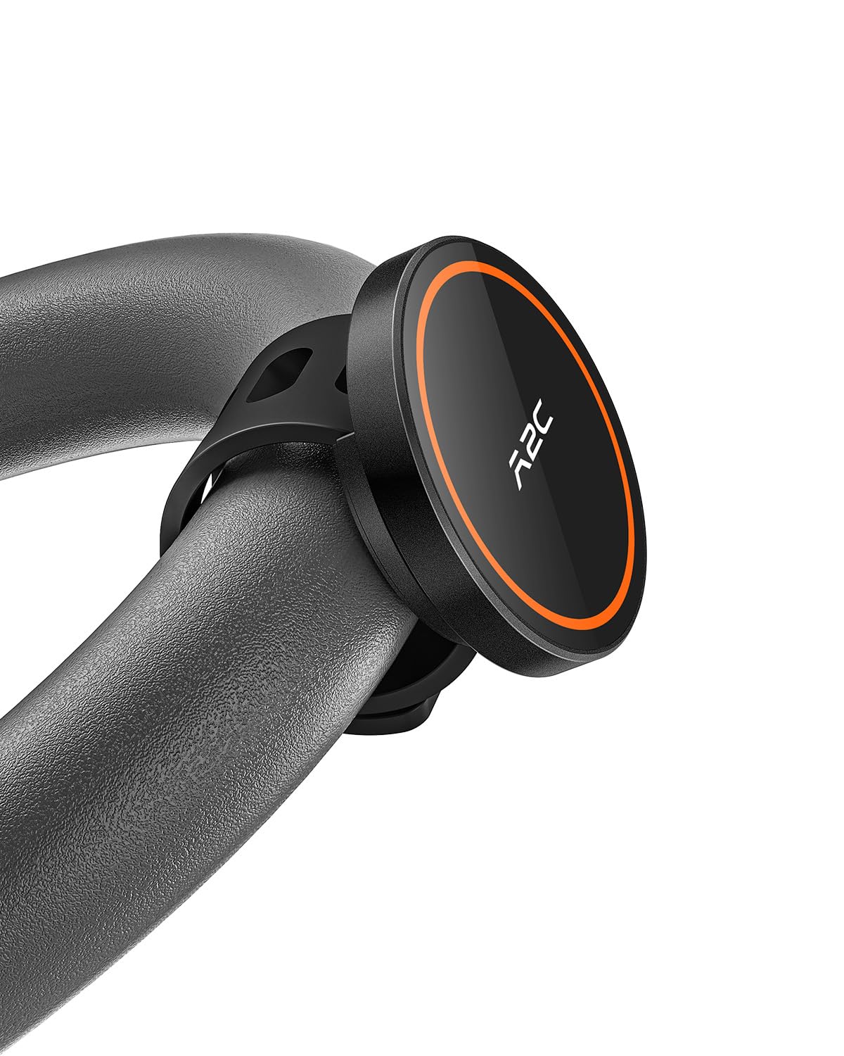 A2C MagSafe対応 スマホホルダー 強力磁石N52*17個でガッチリ固定 マグネットシール付き 多用途マグネットホルダー （ジムトレーニング機器/エアロバイク/ベビーカー/ペットカート/カート）両面磁気 落下防止 全機種対応