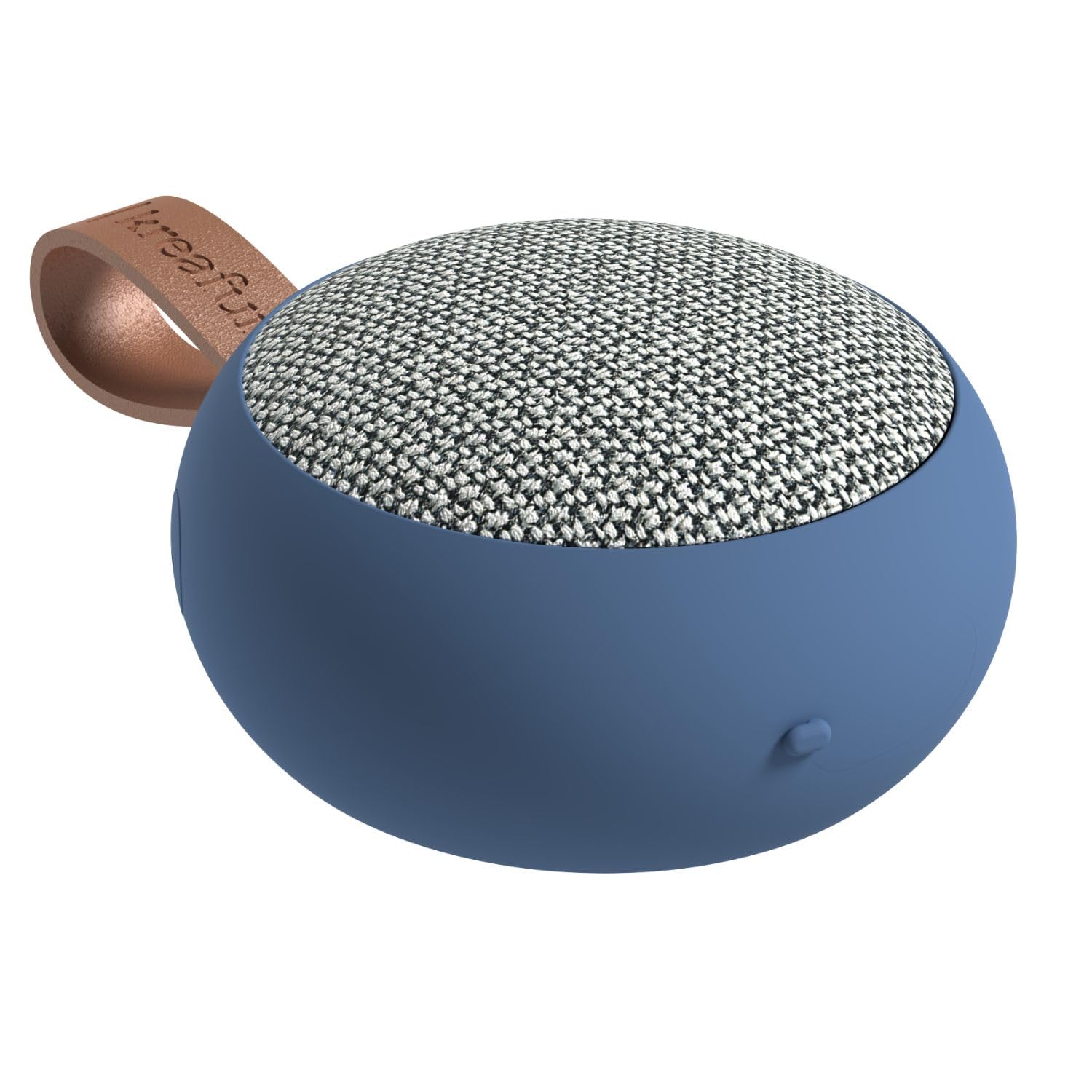 KREAFUNK (クレアファンク) aGO II FABRIC (リバーブルー) ワイヤレススピーカー Bluetooth5.1 IPX5レベル 防水 お風呂 小型 軽量 USB 国内正規品